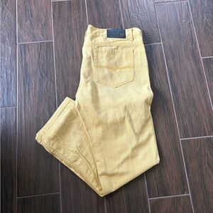 Yellow Denim Jeans
